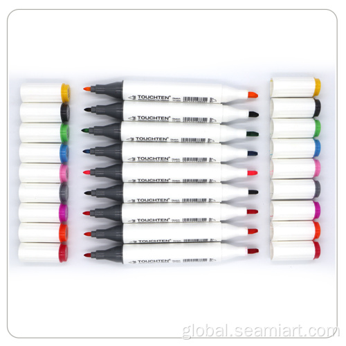 24Color Alchohol Markers colors art twin dual tip markers pen set Manufactory